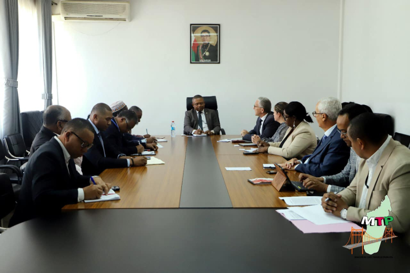 RENFORCEMENT DE LA COOPERATION ENTRE LE MINISTERE DES TRAVAUX PUBLICS ET L’UNION EUROPEENNE